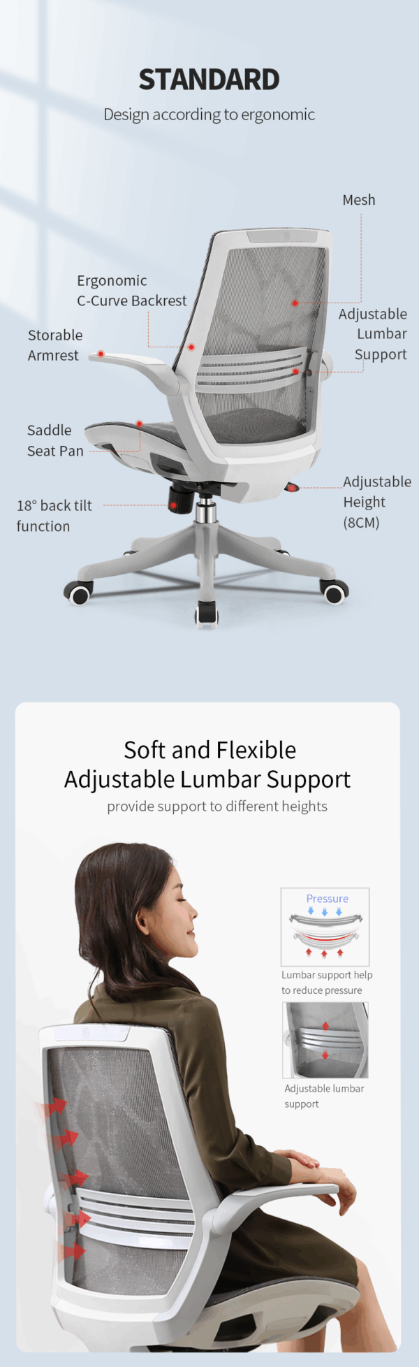 SIHOO M59 Ergonomics Home Office Chair SIHOO